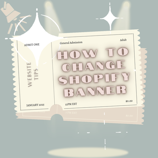 How To: Change Your Shopify Banner Image