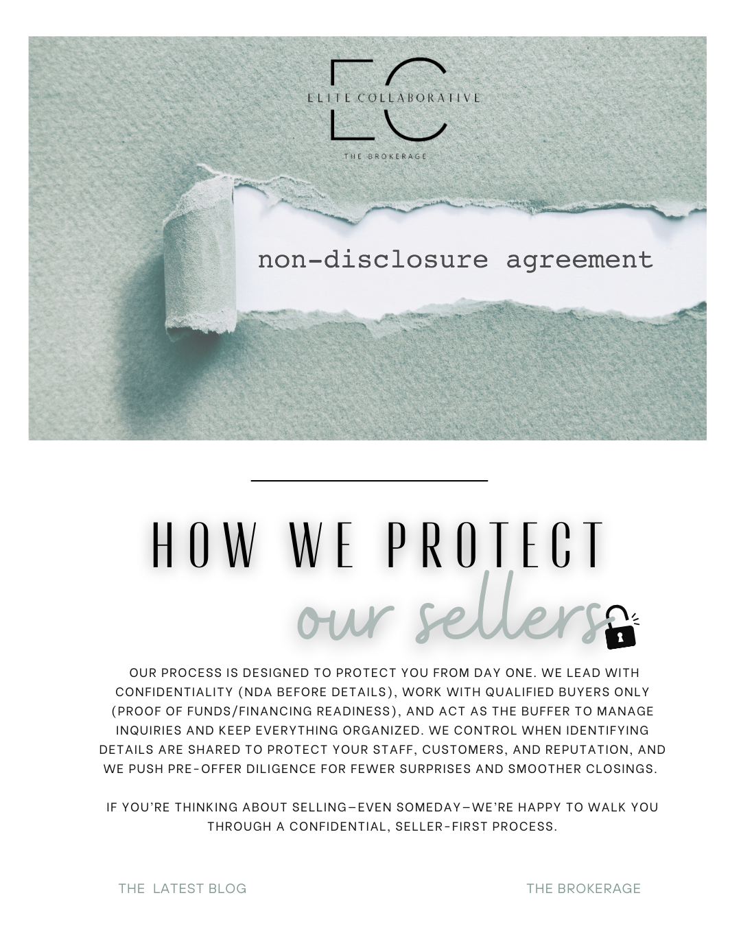 How We Protect Our Sellers