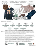 *SOLD* Online Only Graphics & Dropshipping Boutique $240,000