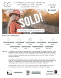 Western E-commerce Boutique with 30K Customers & 100K+ Social Following