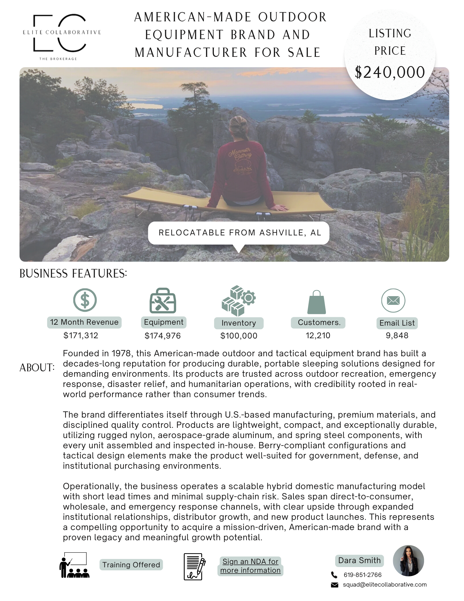 Legacy Made-in-USA Camping & Tactical Cot Manufacturer