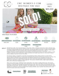 *SOLD* Fully Online Women's Boutique/$175K Rev/7K+ Customers/62K IG Followers