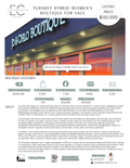 Upscale Award Winning Hybrid Boutique/$240K+ Rev/$48K+SDE/5K+ Cust $110,000