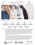 *SOLD* Super Profitable Ecomm Boutique/$762K Rev/$221K SDE/23K Cust/6.9K App