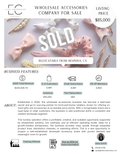 *SOLD* Established Wholesale Brand/90% repeat buyers/USA Suppliers $85,000