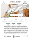 *Pending Sale* Fully Online Women's Boutique/$143K+ Rev/$53K+ SDE/3K+ App Downloads