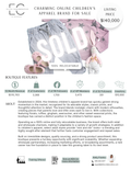 *SOLD* Popular Home Based Ecomm Children's Boutique/$315K+ Rev/$76K SDE - $165,000