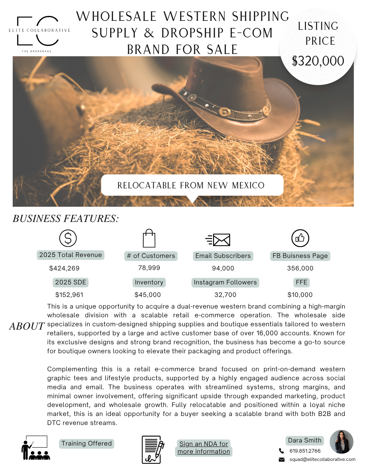 2-in-1 Western Brand: Wholesale + Graphic Tee E-Com