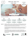 Asset-Rich Med Spa | $375K+ Equipment | Major Growth Potential