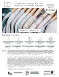 High-Demand Boutique Brand w/ Massive Following & E-Commerce