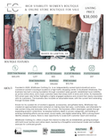 Gorgeous Turnkey Women’s Boutique in High-Traffic Location Lawton, OK